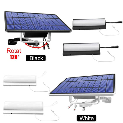 Skorter | Solar Pendant Outdoor Light | Dual or Single Head, IP65 Waterproof & Solar-Powered for Patios, Barns, and Indoor Use