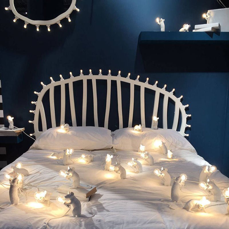 Skorter | Vintage Mouse LED Table Lamp