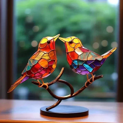 Skorter | Bird Art | Stained Glass