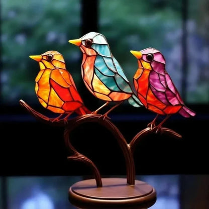Skorter | Bird art | Hand-painted