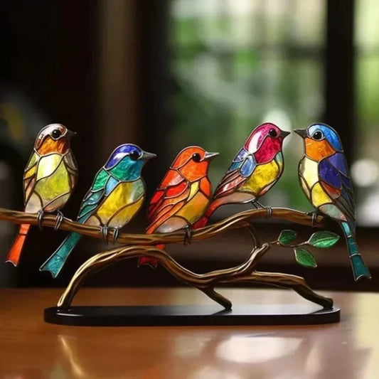 Skorter | Bird art | Hand-painted
