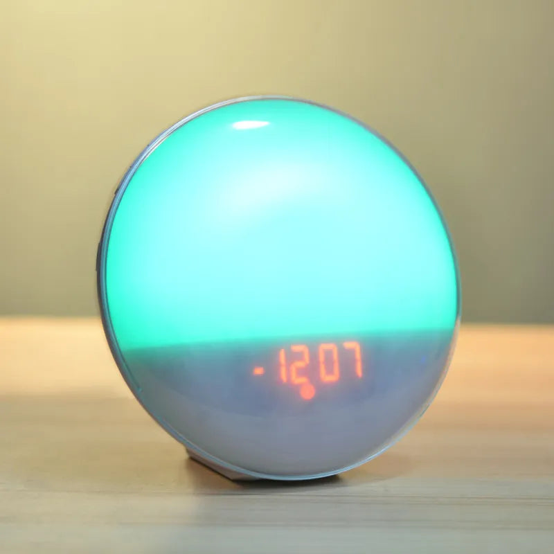 Skorter | Wall Clock – Sunrise Simulation Alarm, Wake-Up Light