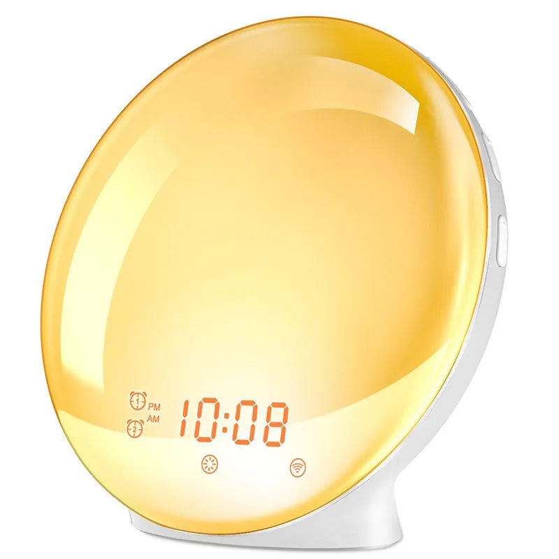 Skorter | Wall Clock – Sunrise Simulation Alarm, Wake-Up Light