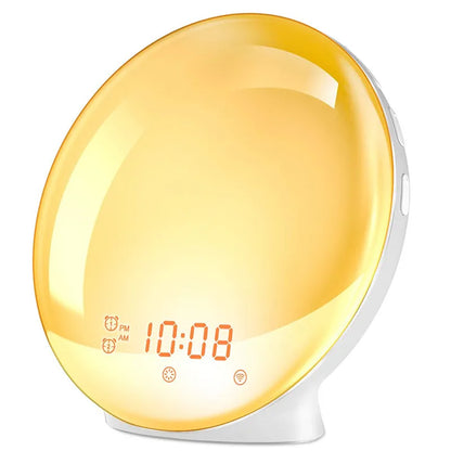 Skorter | Wall Clock – Sunrise Simulation Alarm, Wake-Up Light