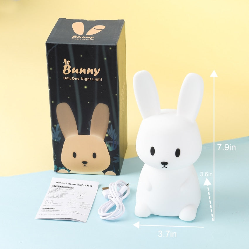 Skorter | Bunny Touch-LED-Night Light for Kids
