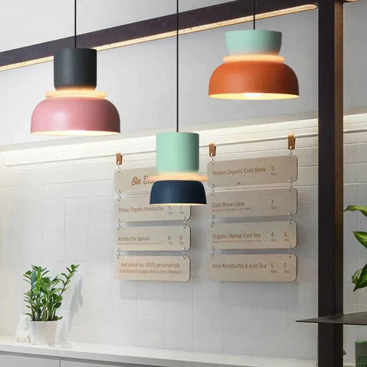 Skorter | Nordic Macaron Pendant Lamp – Scandinavian Design