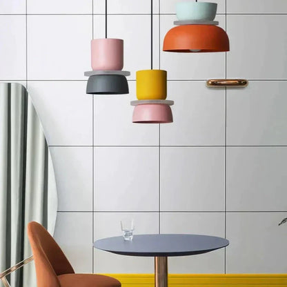 Skorter | Nordic Macaron Pendant Lamp – Scandinavian Design