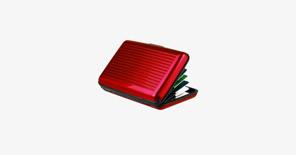 Skorter | Foldable Unisex RFID-blocking Wallet - Made of Aluminum - Snap Closure - Expandable Compartments - Secure Your Credit Cards