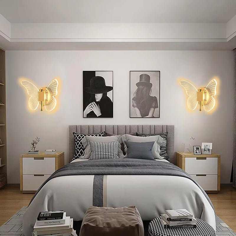 Skorter | FloraVyne LED Wall Light – Butterfly-shaped design lamp with 3 light modes energy-saving and elegant
