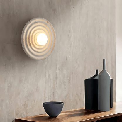 Skorter | Wabi-Sabi Japandi Wall Lamp with Soft Ambient Light