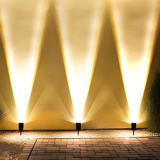 Skorter | Waterproof Solar LED Multi-Zoom Spot Light | Adjustable Zoom. Eco-Friendly & Ideal for Garden and Outdoor Landscape Lighting