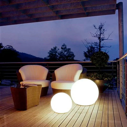 Skorter | Solar Waterproof Globe Light | Color-Changing. Remote-Controlled & Ideal for Outdoor Garden and Patio Decor