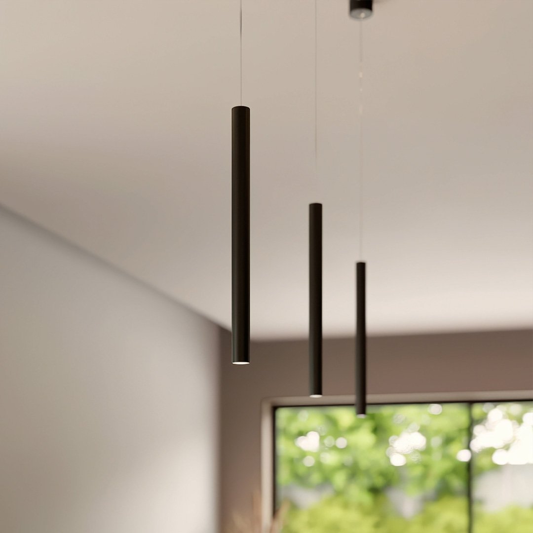 Skorter | RayAura Minimalistic LED Pendant Light | Modern Design | Elegant Ceiling Lamp for Living Room & Office