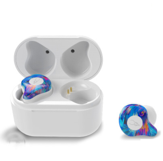 Skorter | Bluetooth 5.0 TWS Earbuds With Charging Case, Stereo HiFi Sound & HD Mic, for Running, Driving & Gym