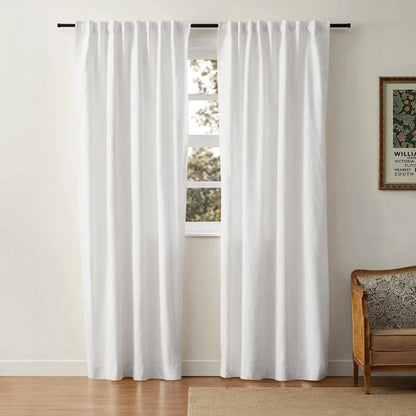 Skorter | Aira - Linen-Cotton Curtain with Soft Fabric