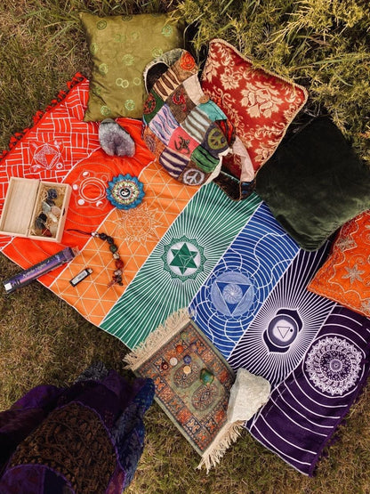 Skorter | 7 Chakra Rainbow Yoga Mat