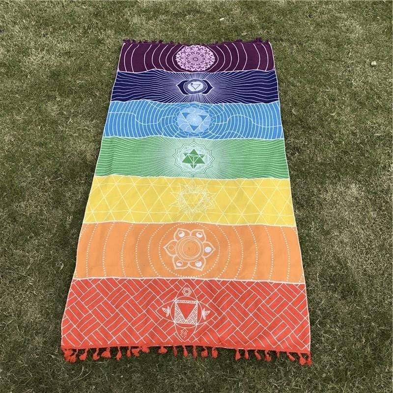Skorter | 7 Chakra Rainbow Yoga Mat
