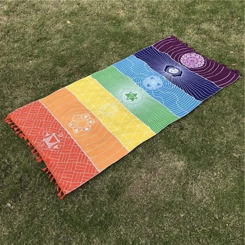 Skorter | 7 Chakra Rainbow Yoga Mat