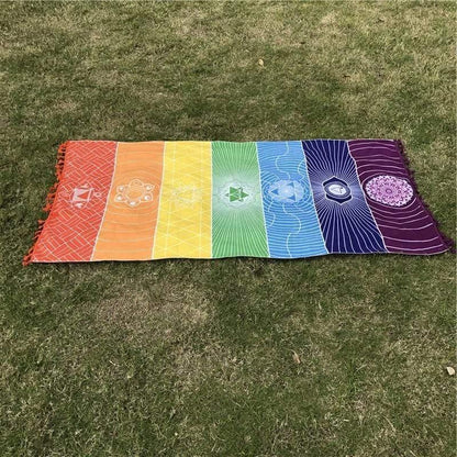 Skorter | 7 Chakra Rainbow Yoga Mat