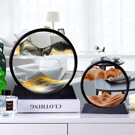 Skorter | Moving Hourglass Art