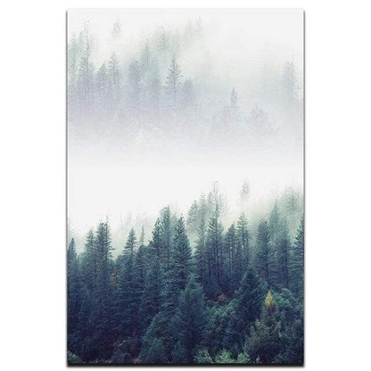 Skorter | 3-piece Nordic Forest Landscape Wall Art