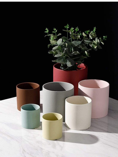 Skorter | Colorful Ceramic Flower Pots
