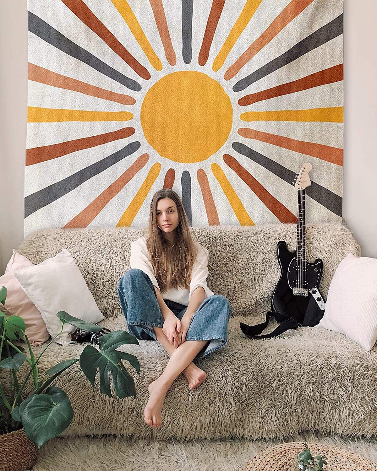 Skorter | Cover Me With Sunshine Wall Tapestry