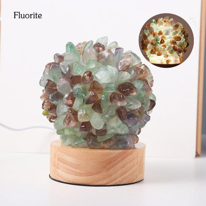 Skorter | Aventurine Quartz Crystal Lamp