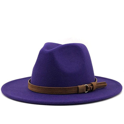 Skorter | Eridian Fedora Hat with Leather Band