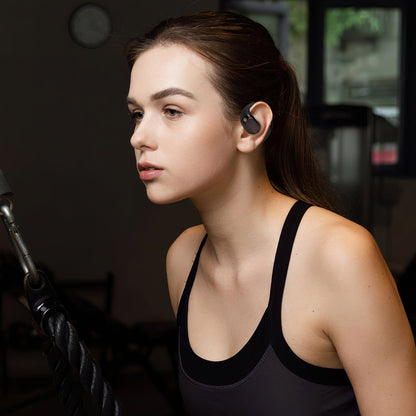 Skorter | Wireless V5.4 Open Ear Earbuds with Earlook LED Display Charging Case