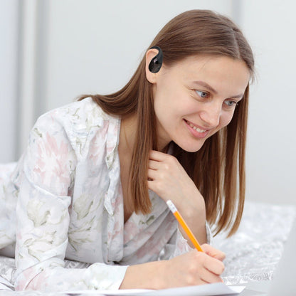 Skorter | Wireless V5.4 Open Ear Earbuds with Earlook LED Display Charging Case
