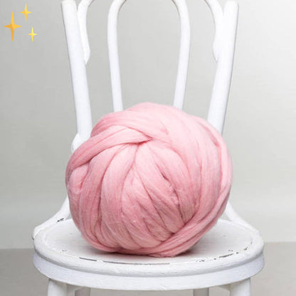 Skorter | DIY Chunky XL 1000 grams wool yarn for knitting a wonderfully soft blanket