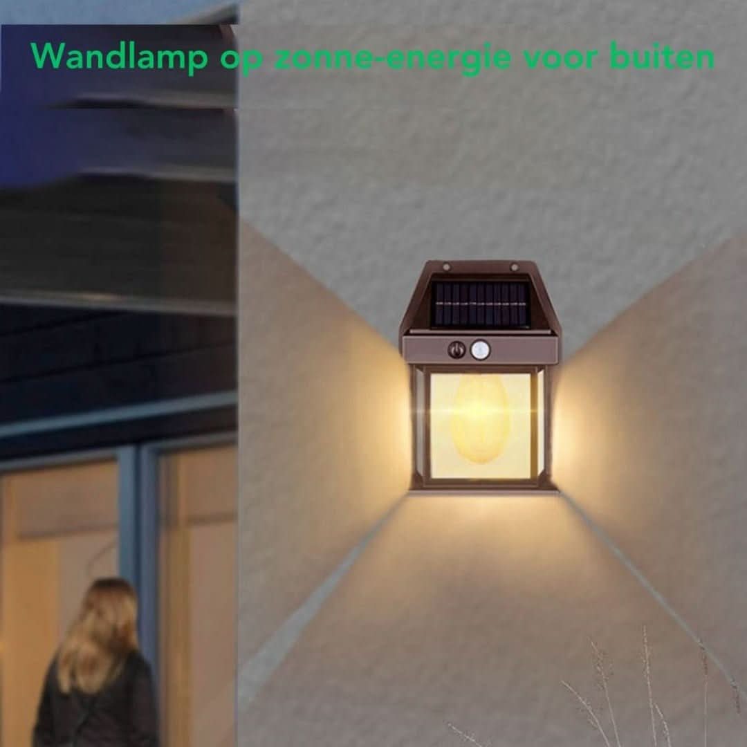 Skorter | Wolfram | Wall Lamp Powered by Solar Energy
