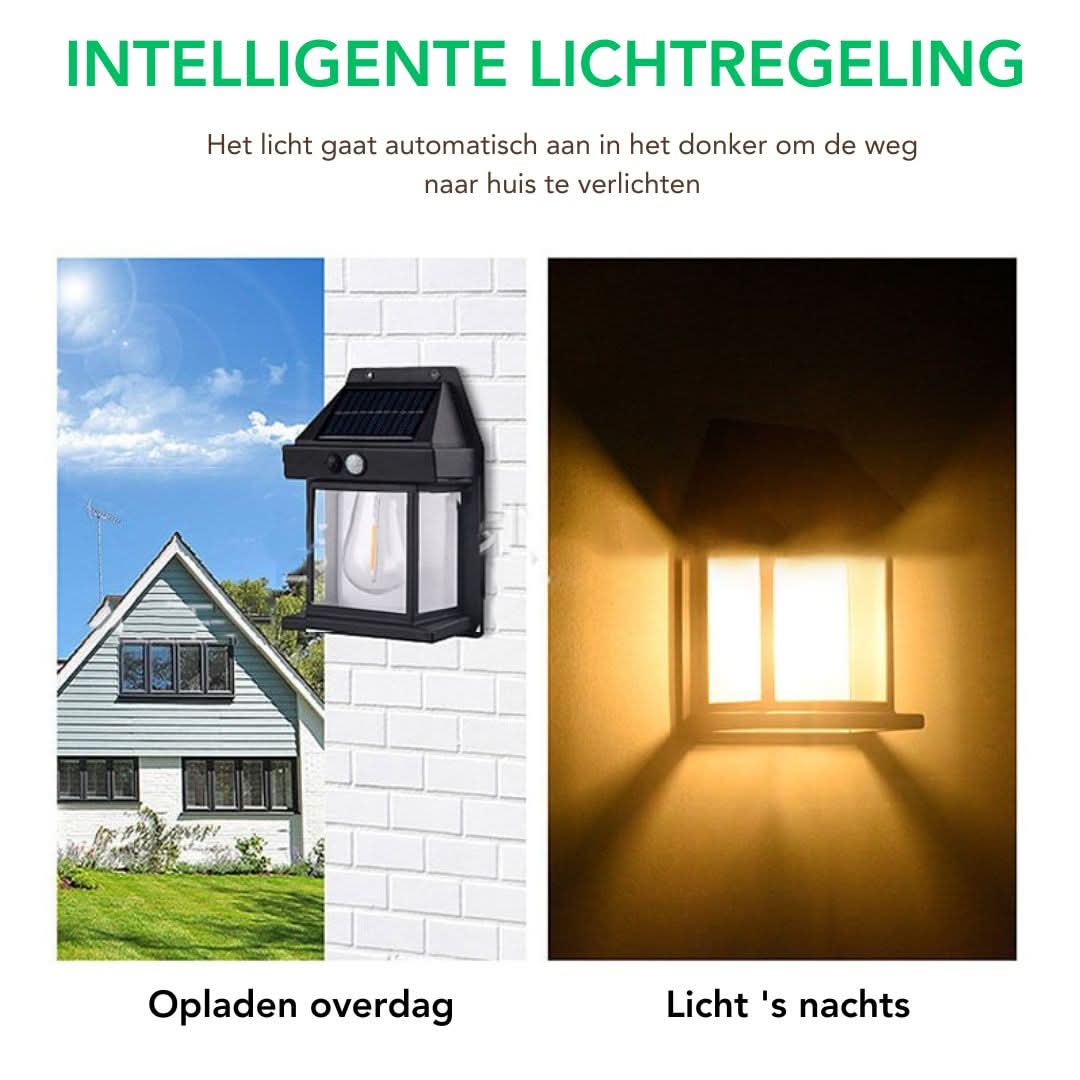 Skorter | Wolfram | Wall Lamp Powered by Solar Energy