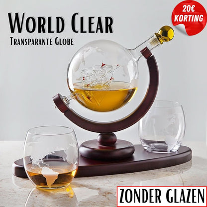 Skorter | World Clear | Transparent Globe