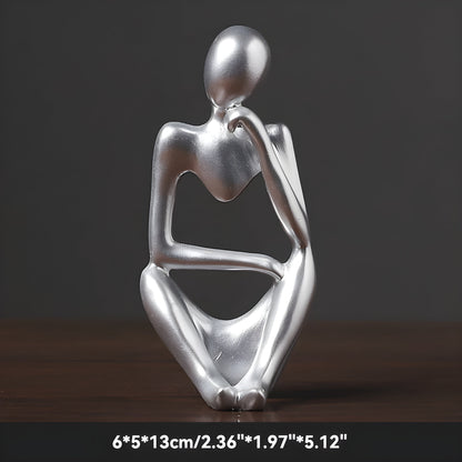 Skorter | Abstract Thinker Sculpture Home Decor