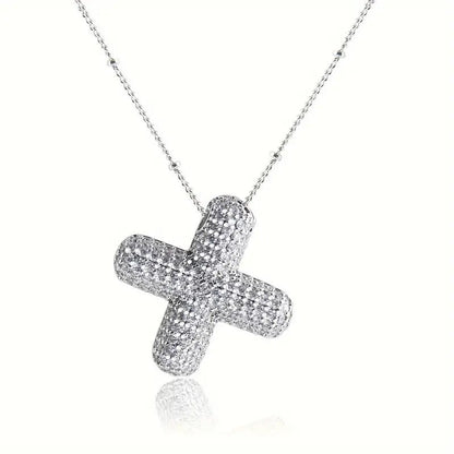 Skorter | Alphabet-Diamond-Pendant-Necklace