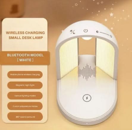 Skorter | LUMIVIBE – Wireless Charging and Speaker Lamp