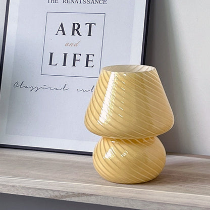 Skorter | LED Desk Lamp in Mushroom Shape made of Glass