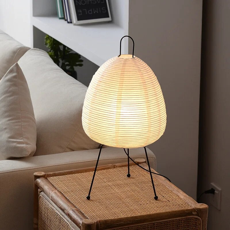 Skorter | Hikari Globe – Rice Paper Table Lamp with Soft, Warm Glow