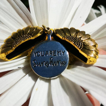 Skorter | You Are My Sunshine Best Gift Sunflower Pendant Necklaces