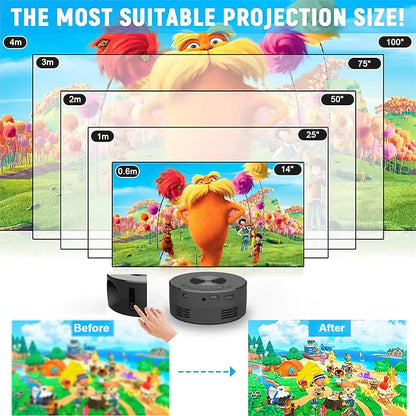 Skorter | YT200 LED projector Mini Handheld