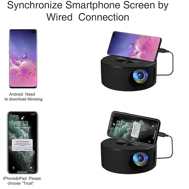 Skorter | YT200 LED projector Mini Handheld