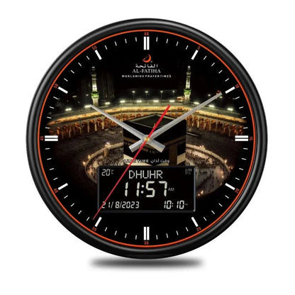 Skorter | Zamora Time Prayer Clock – Automatic Global Prayer Times with Azan Alarm and Elegant Design