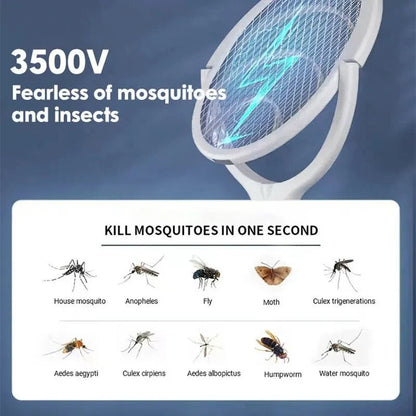 Skorter | ZapGuard Mosquito Zapper – 5-in-1 Insect Protection with LED Lamp and USB Fast Charging