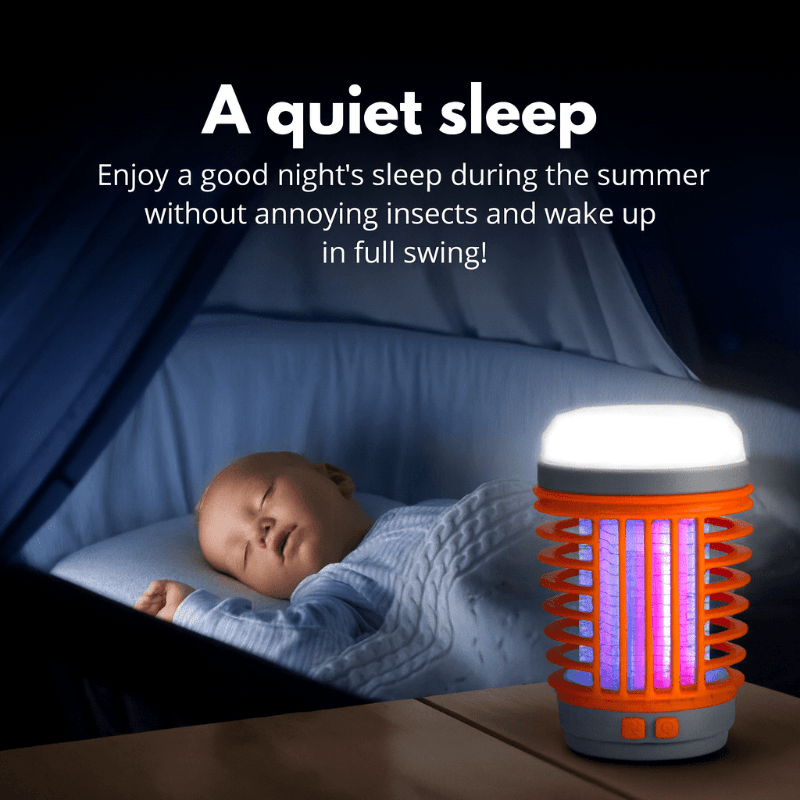 Skorter | ZAPPERLANTERN – 2-in-1 Solar Bug Zapper and Camping Lantern