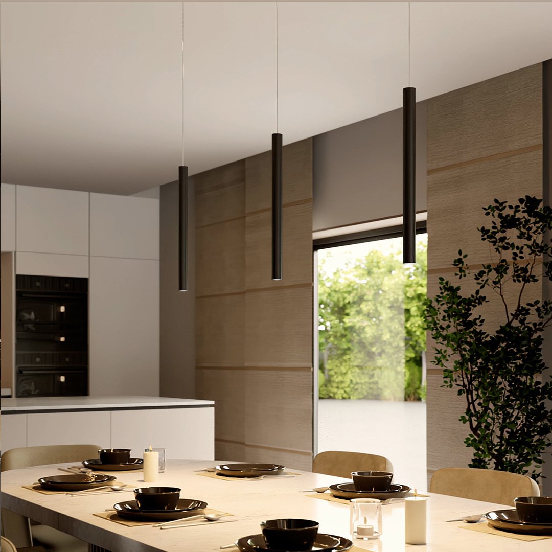 Skorter | RayAura Minimalistic LED Pendant Light | Modern Design | Elegant Ceiling Lamp for Living Room & Office