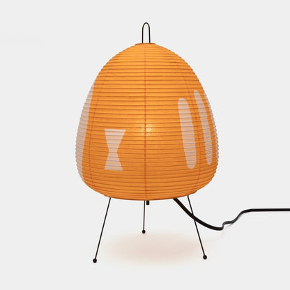Skorter | Zenora – Rice paper table lamp in Japanese wabi-sabi design