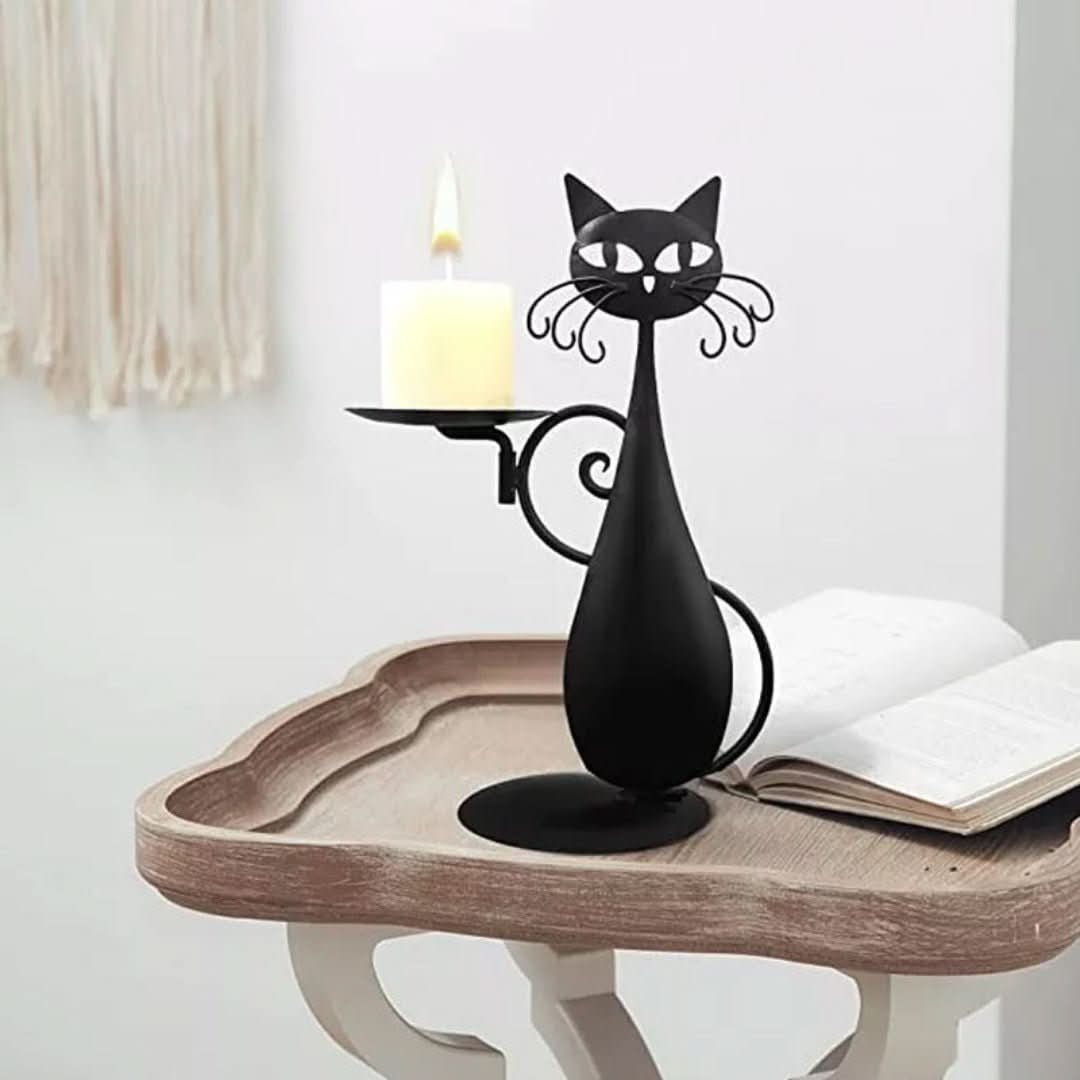Skorter | Black Cat | Candlestick