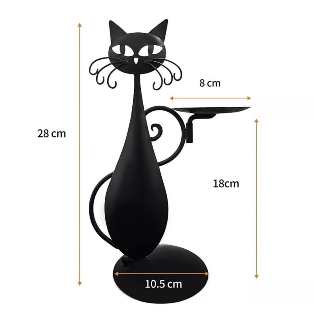 Skorter | Black Cat | Candlestick